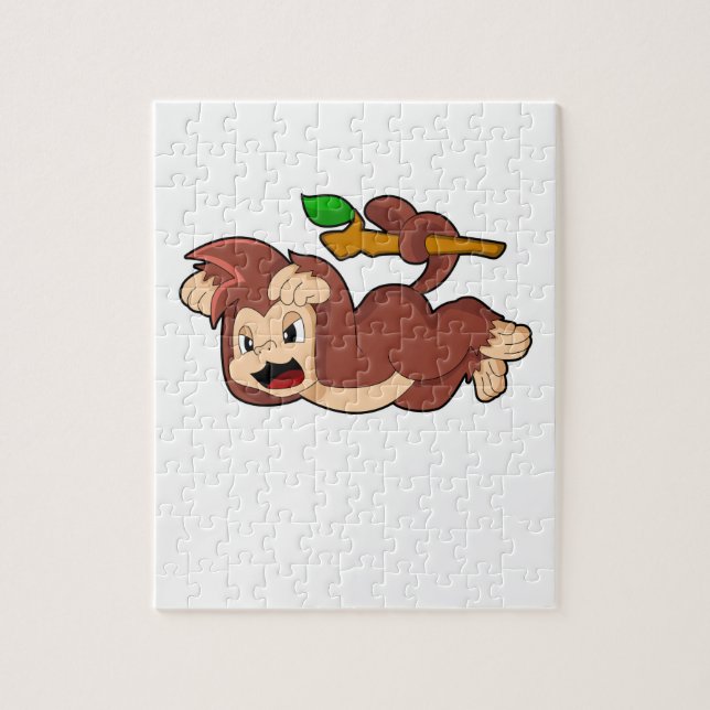 Puzzle Singe rugissant (Vertical)