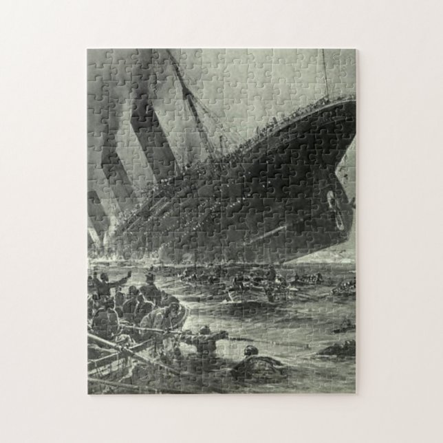 Puzzle Sinking RMS Titanic (Vertical)