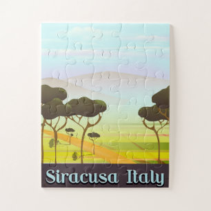 Puzzle Siracusa Italie poster de voyage paysage paysage p