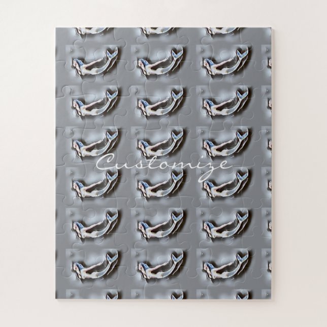 Puzzle Sirène de bain Thunder_Cove Grey (Vertical)