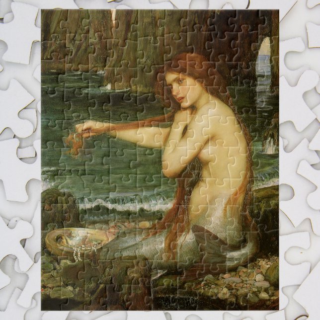 Puzzle Sirène par John William Waterhouse (Créateur téléchargé)
