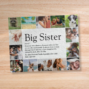 Puzzle Sister Definition 14 Photo Collage