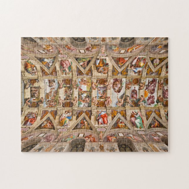 Puzzle Sistine Chapel Ceiling by Michelangelo (Horizontal)
