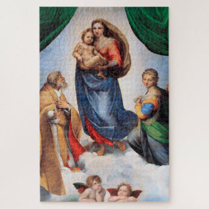Puzzle Sistine Madonna, Raphael
