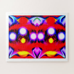 Puzzle Six snowballs fun art