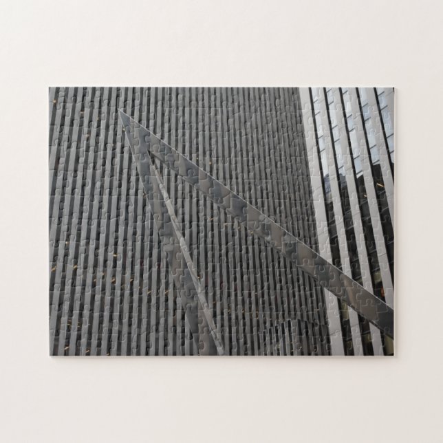 Puzzle Sixième Avenue Architecture New York City Photogra (Horizontal)