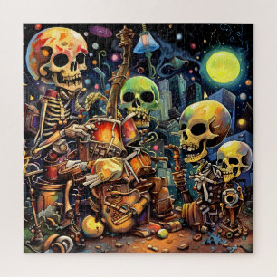 Puzzle Skeletons surréalistes I