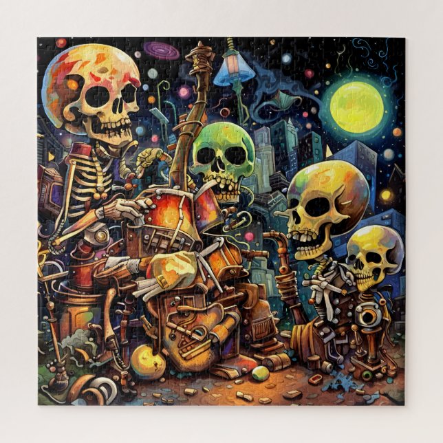Puzzle Skeletons surréalistes I (Vertical)