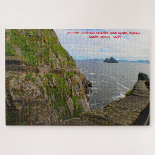 Puzzle Skellig Michael îles Skellig Comté de Kerry. Puzz
