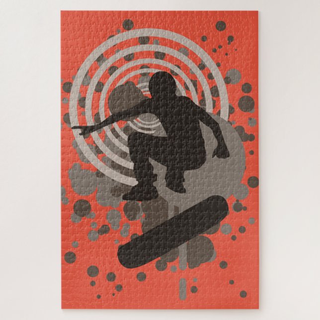 Puzzle ski de fond hi-fi (Vertical)