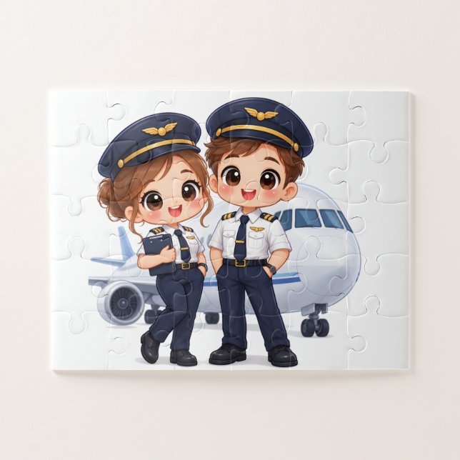 Puzzle Sky Crew Duo (Horizontal)