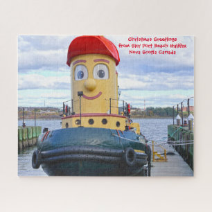 Puzzle Sky Port Beach Halifax Nouvelle-Écosse Canada. Jig