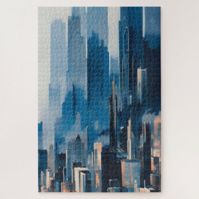 Puzzle Skyline (Vertical)