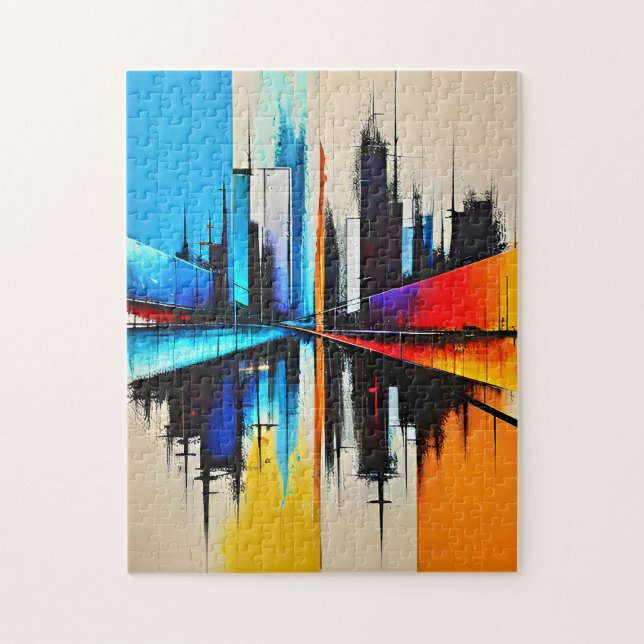 Puzzle Skyline (Vertical)