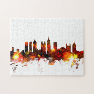 Puzzle Skyline Atlanta Georgia