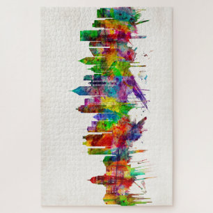 Puzzle Skyline Atlanta Georgia