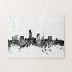 Puzzle Skyline Cleveland Ohio