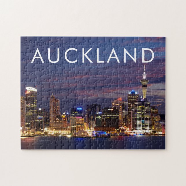 Puzzle Skyline d'Auckland City (Horizontal)