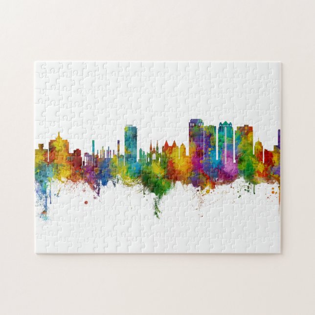 Puzzle Skyline de Birmingham (Horizontal)