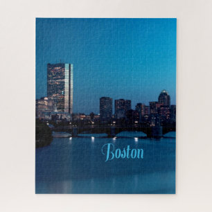 Puzzle Skyline de Boston Massachusetts City