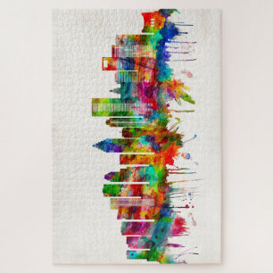 Puzzle Skyline de Houston au Texas