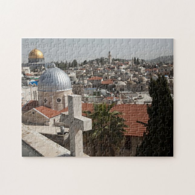 Puzzle Skyline de la vieille Jérusalem (Horizontal)