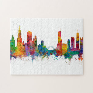 Puzzle Skyline de l'Illinois