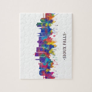 Puzzle Skyline de Sioux Falls