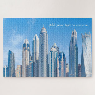 Puzzle Skyline des gratte-ciel futuristes de la ville de