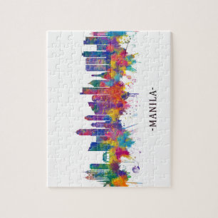 Puzzle Skyline des Philippines Manille