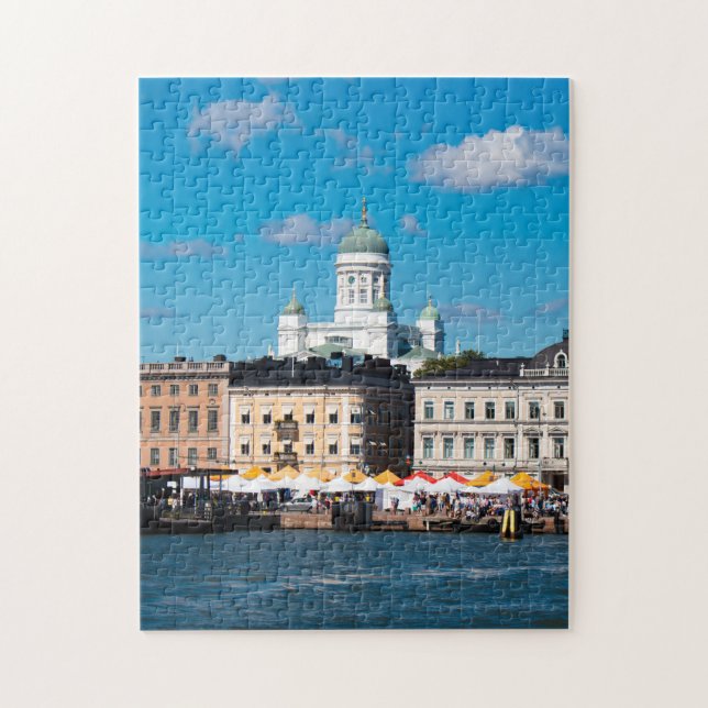 Puzzle Skyline Helsinki (Vertical)