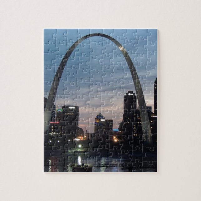 Puzzle Skyline St Louis Arch (Vertical)