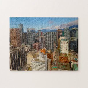 Puzzle Skyline Vancouver.