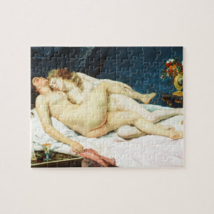 Puzzle Sleep by Gustave Courbet