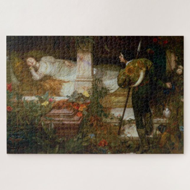 Puzzle Sleeping Beauty (Prince Charming and His Princess) (Horizontal)