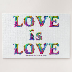 Puzzle SlipperyJoe l'amour est amour dégoulinant fondu dy