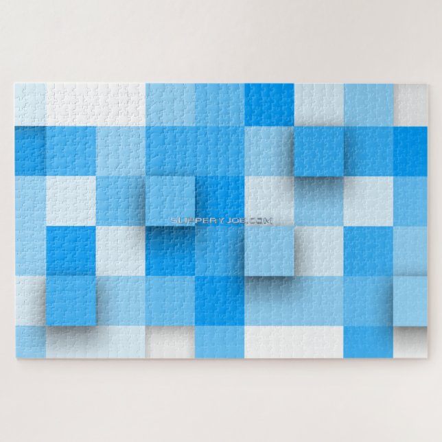 Puzzle SlipperyJoe's carré artwork mosaïque moderne trois (Horizontal)