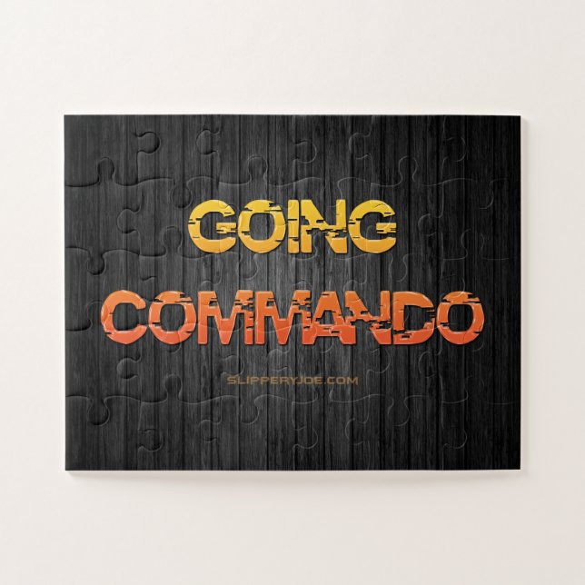 Puzzle SlipperyJoe's en train de commander bois jaune ora (Horizontal)