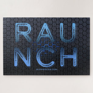 Puzzle SlipperyJoe's runch métallique grandes lettres ble