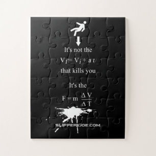 Puzzle SlipperyJoe's Science mathématique splatter stickm