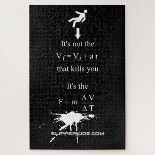 Puzzle SlipperyJoe's Science mathématique splatter stickm