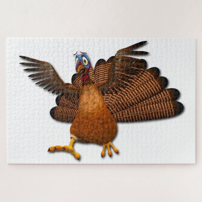 Puzzle SlipperyJoe's Thanksgiving gobble de manière respo (Horizontal)