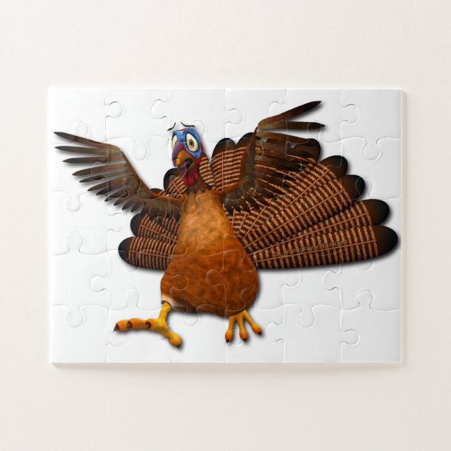 Puzzle SlipperyJoe's Thanksgiving gobble de manière respo (Horizontal)