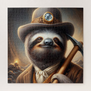 Puzzle Sloth Gold Miner