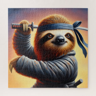 Puzzle Sloth Ninja