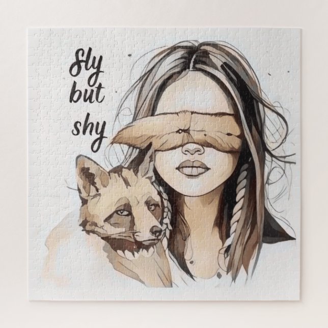 Puzzle Sly Mais Shy (Vertical)