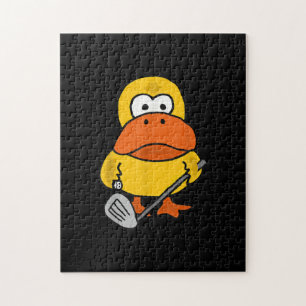 Puzzle Smiletodays Funny Duck Jouer au golf