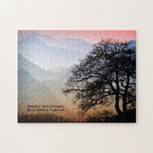 Puzzle Smokies Blue Ridge Parkway Sunset Photographie