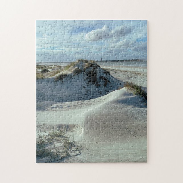 Puzzle Smyrna Dunes Ponce Inlet Floride Vue Plage (Vertical)