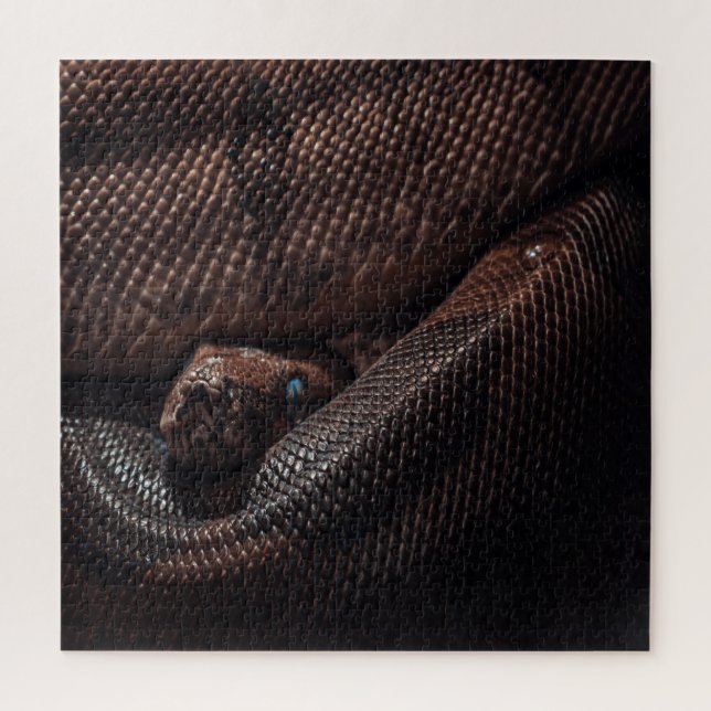 Puzzle "Snake-face" (Vertical)